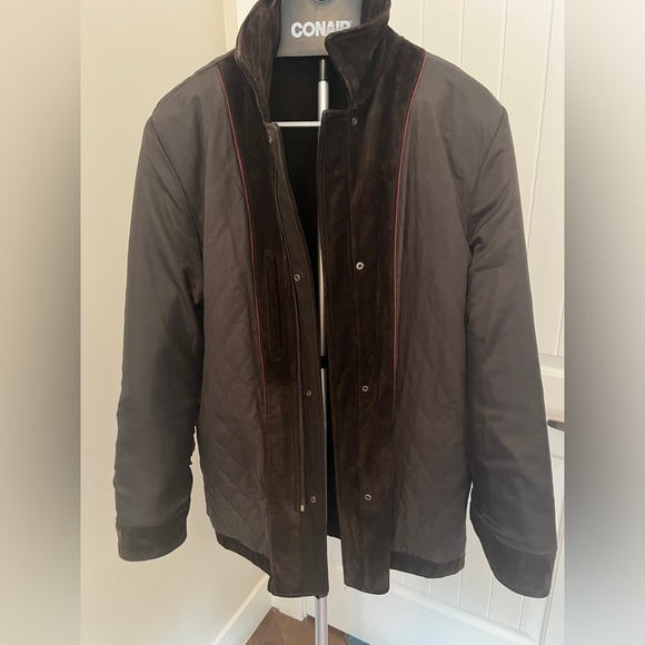 Men’s Vintage BR Lined Suede Car Coat Jacket FINAL PRICE - Picture 10 of 16